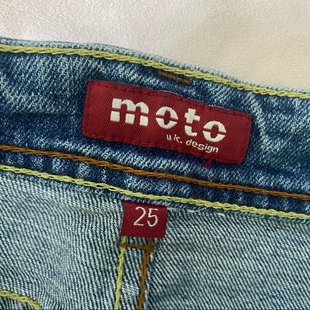 🌈Moto Denim Split Skirt - Picture 10 of 16